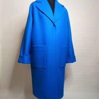Женское пальто оверсайз с ручным швом - Интернет-магазин одежды и текстиля "Апрельский", Екатеринбург